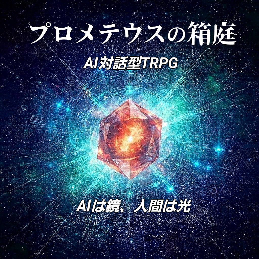 斬新！？遊び方、プレイ人数、プレイ時間の設定無限大！！AI対話型TRPG プロメテウスの箱庭