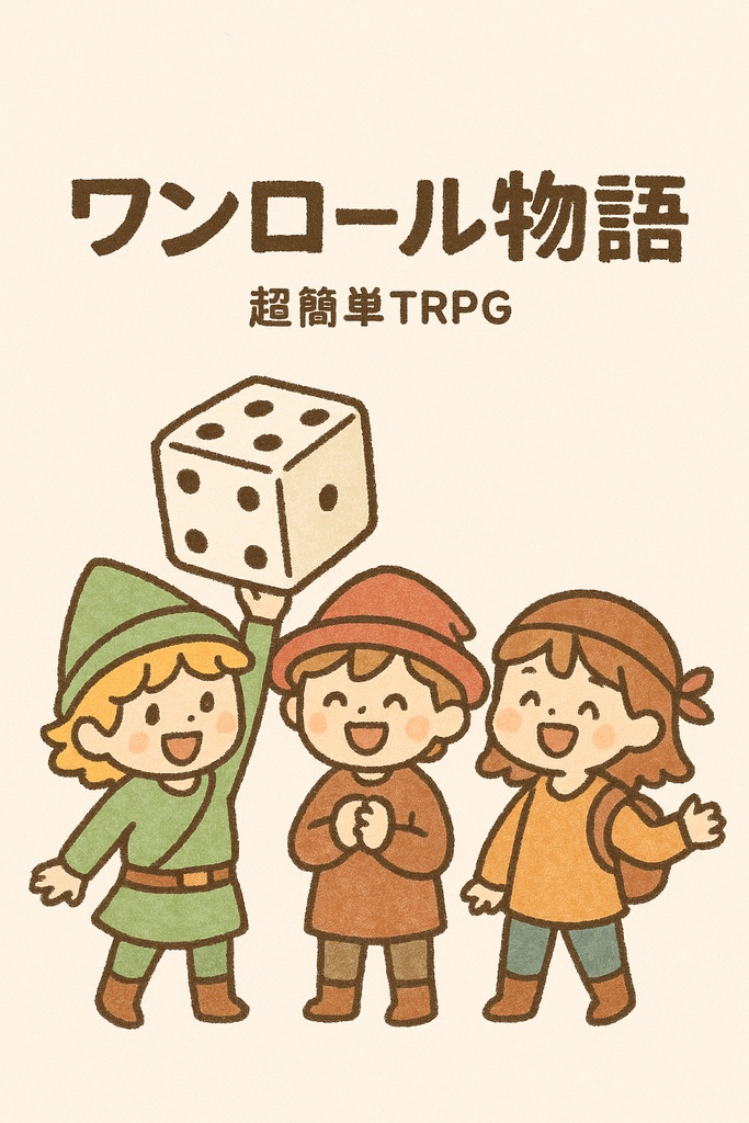 超初心者向け!10分でも遊べる! TRPG ワンロール物語
