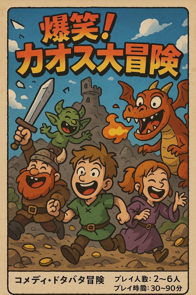 わけが分からない…。 TRPG 爆笑！カオス大冒険