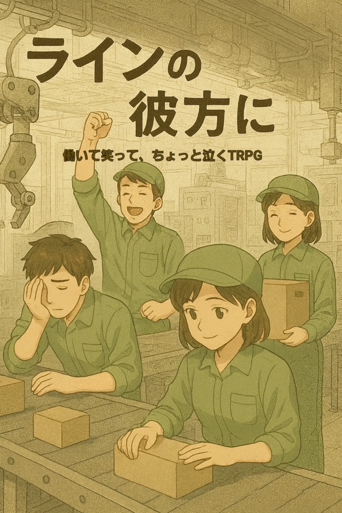 ゲームでまで労働…？働いて笑って、ちょっと泣くTRPG ラインの彼方まで GMレス 2〜6人プレイ