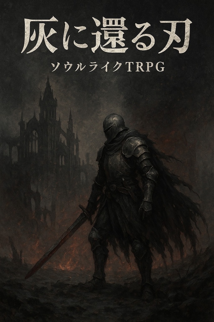 ソウルライク系TRPG 灰に還る刃  シナリオ3本付き