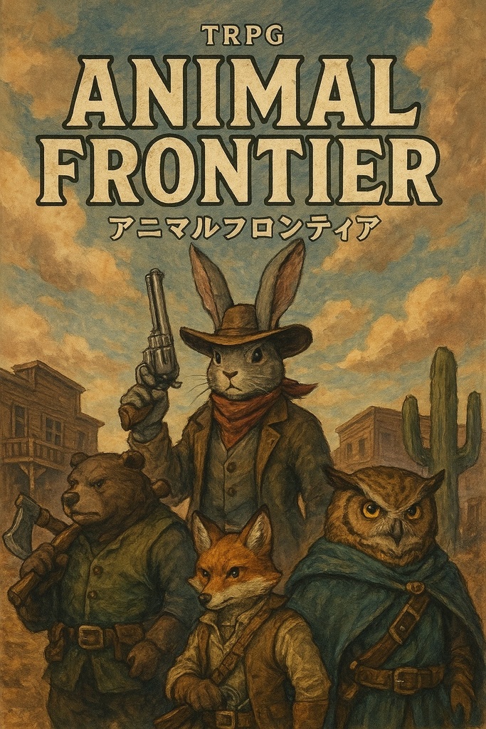 シナリオ6本入り!多種多様な動物と協力!TRPG アニマルフロンティア プレイ人数2〜6人