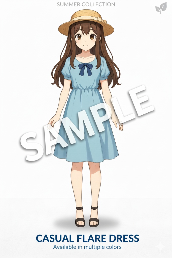 麦わら帽子ちゃん 立ち絵 イラスト 