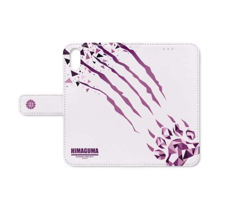 本間ひまわり 手帳型iPhoneケース