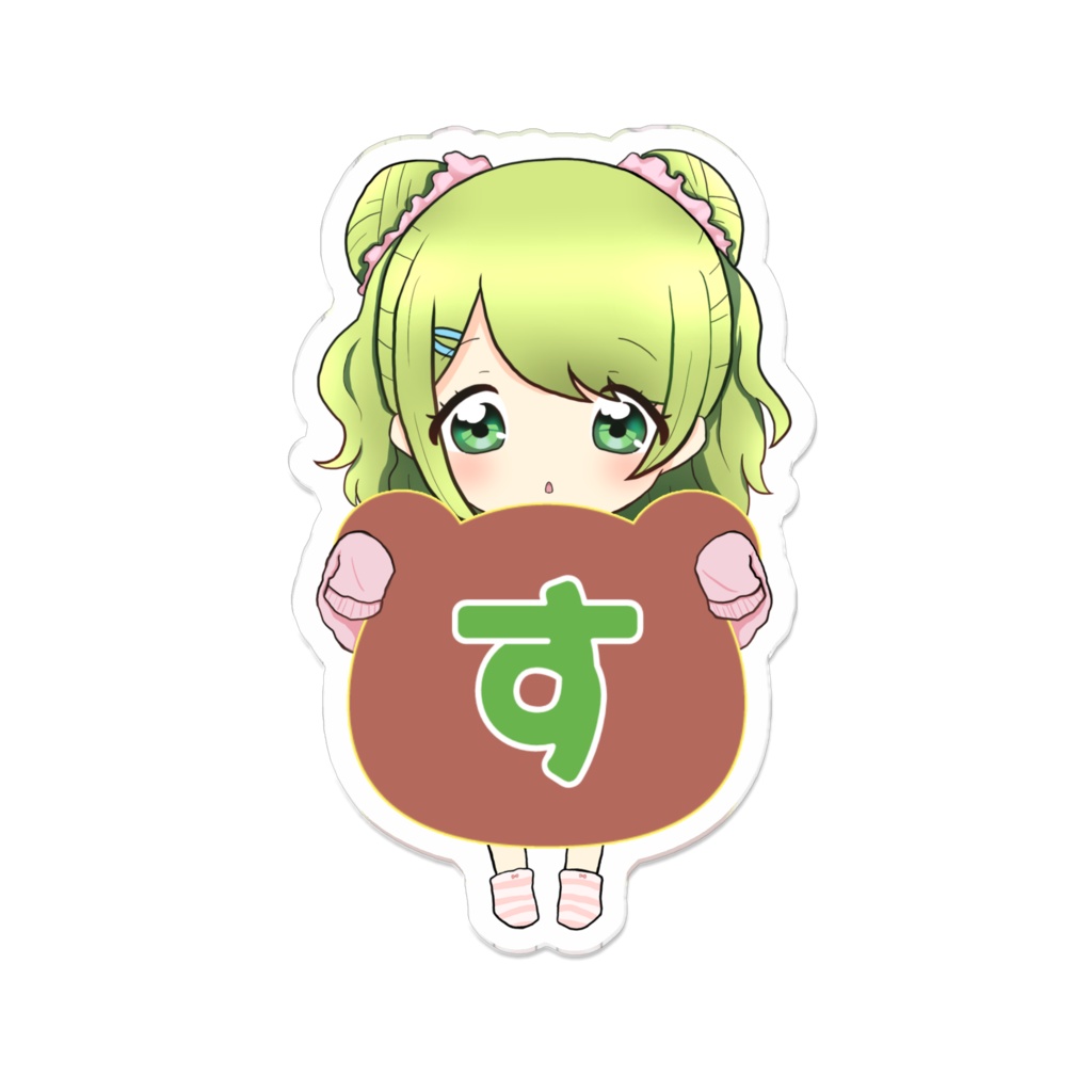 森中花咲 オリジナルアクリルバッチ