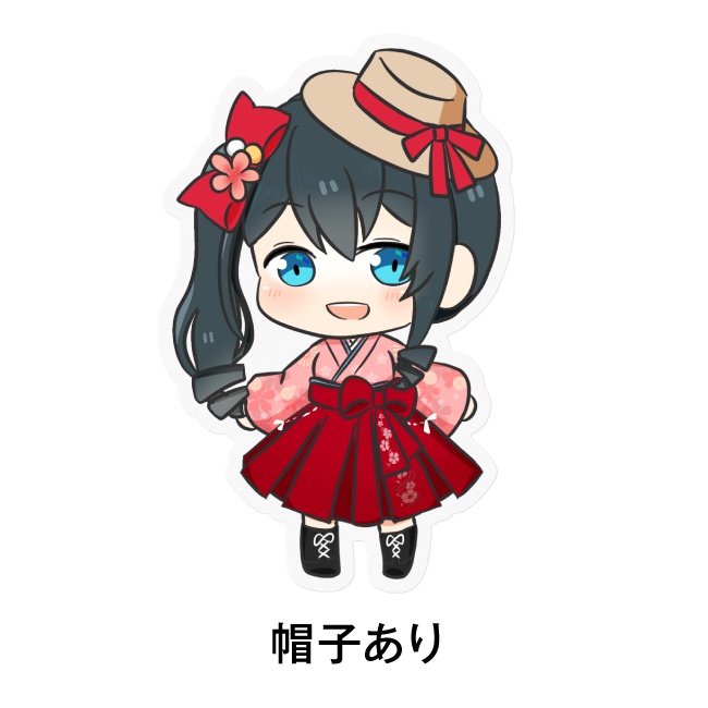 小野町春香 オリジナルステッカー(5万人衣装)