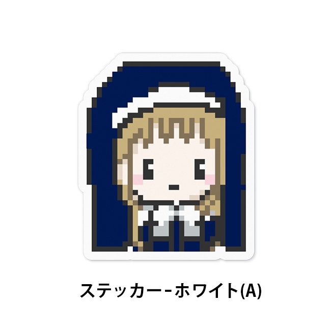 【ライブ風グッズ】シスター・クレア オリジナルステッカー