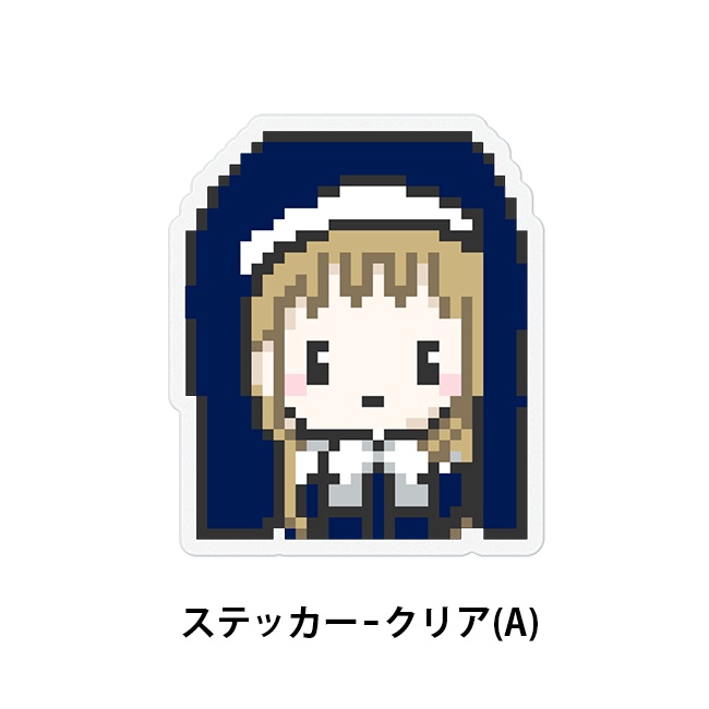 【ライブ風グッズ】シスター・クレア オリジナルステッカー