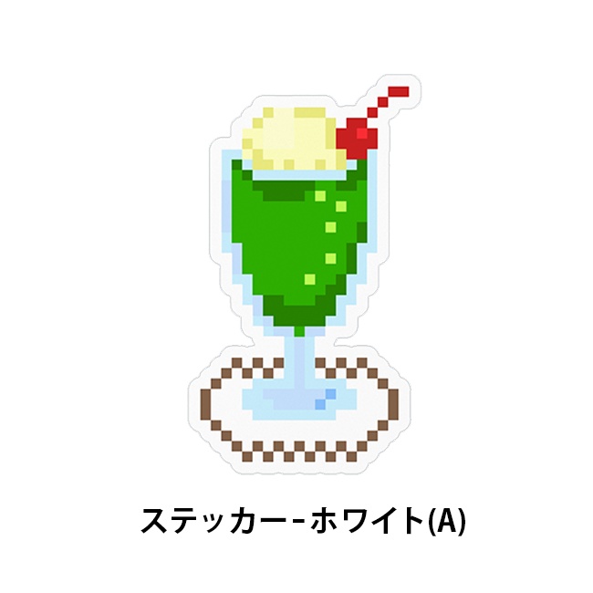 【クリームソーダ】シスター・クレア オリジナルステッカー