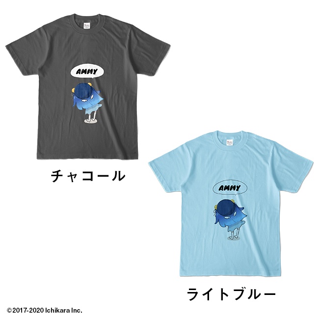 天宮こころ オリジナルTシャツ(カラー) - にじさんじ公式 - BOOTH