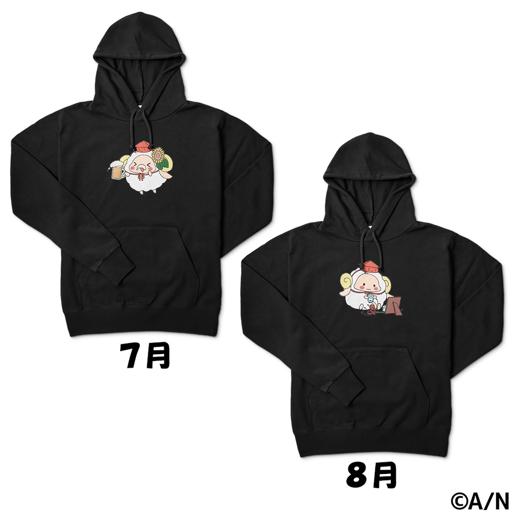 やまなつ晩酌RADIO オリジナルパーカー ブラック