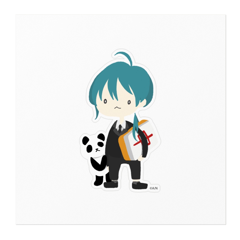 緑仙 オリジナルステッカー