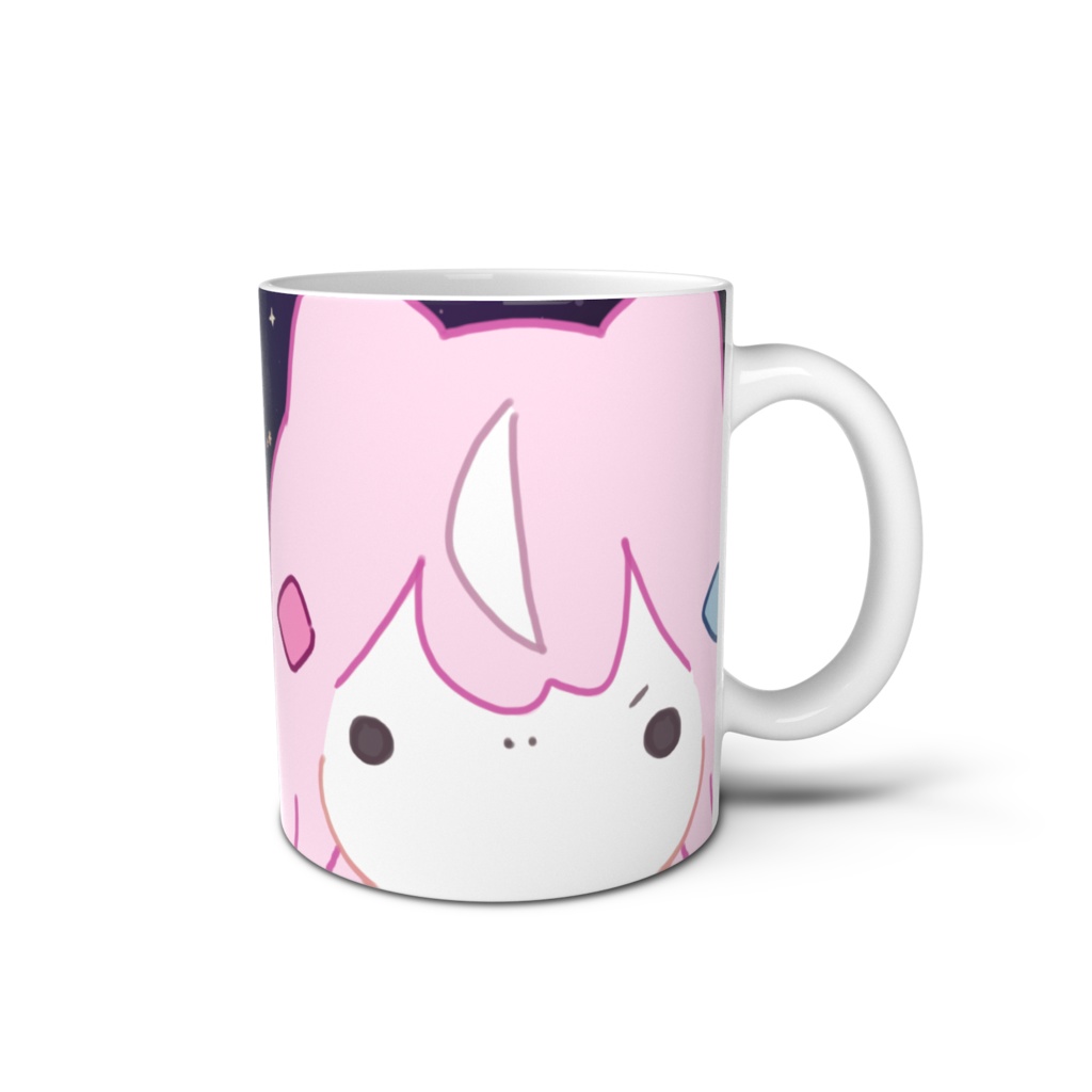 ヤン ナリ せかいせいふく(•ˋ _ ˊ•)オリジナルマグカップ