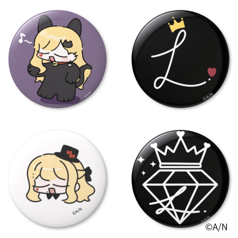 ルイスの日常グッズ_缶バッジ