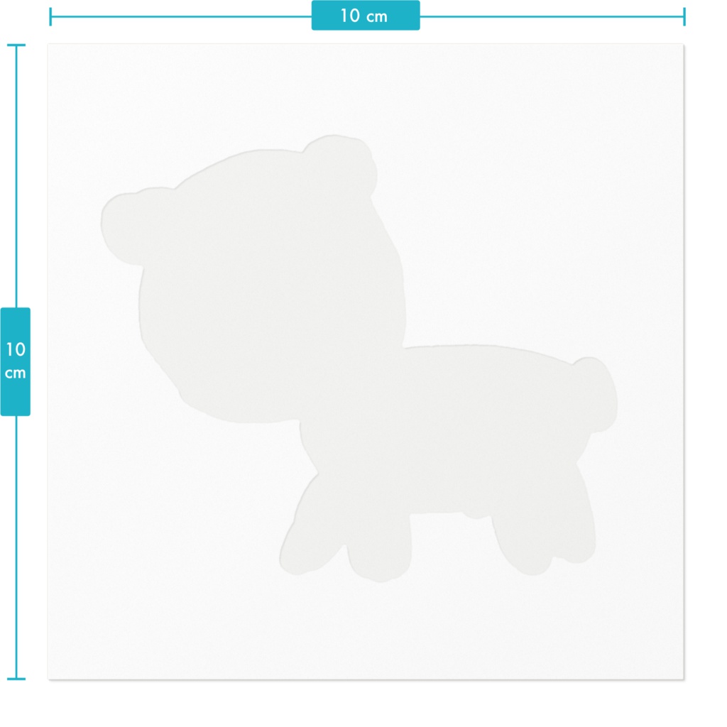 緑仙パンダのステッカー