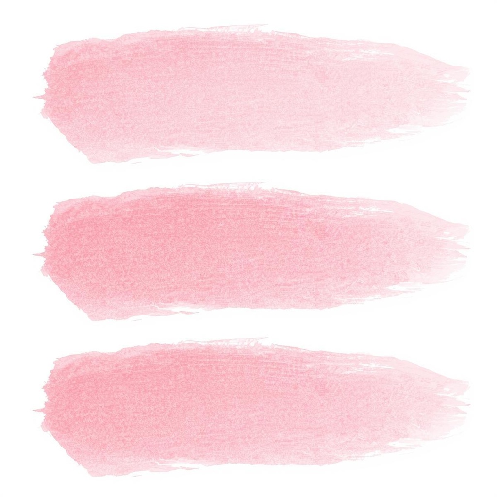 水彩絵の具 Brush Stroke シリーズ クリップアート(全15色)PNG背景透過