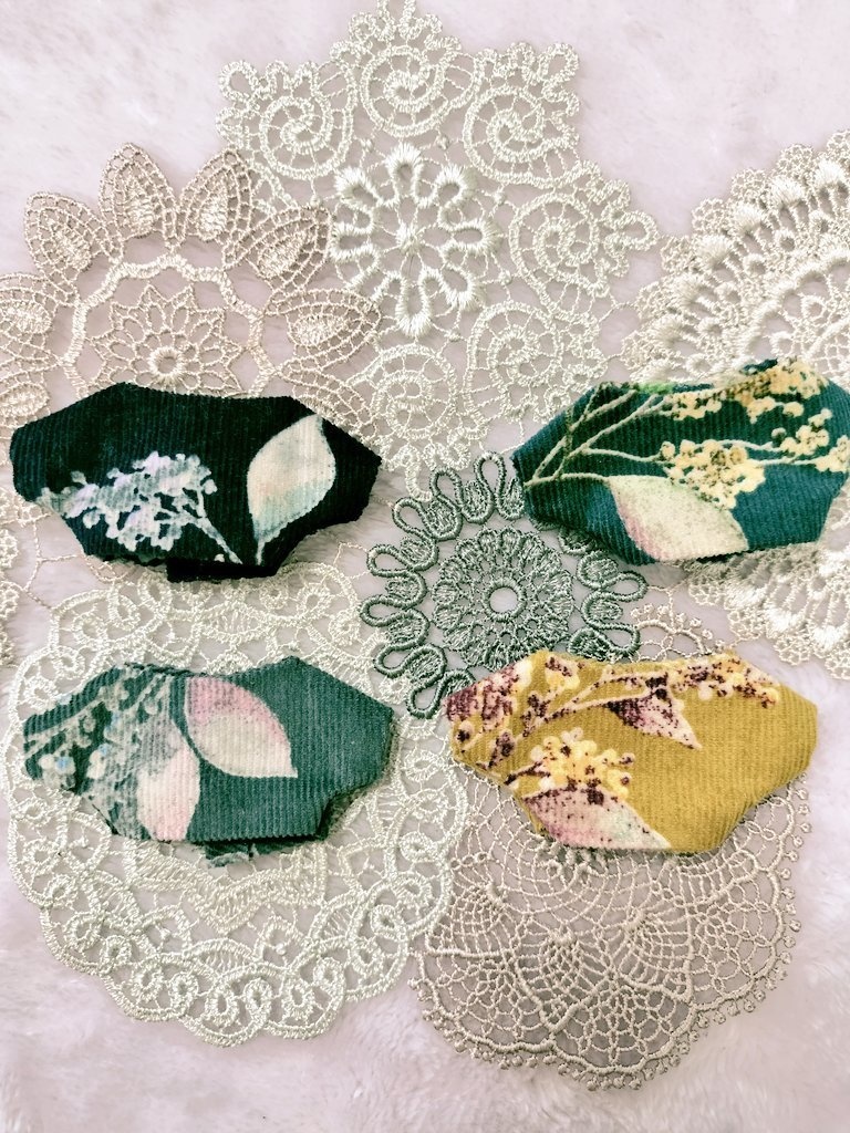 チャイナ風コーデュロイトップス