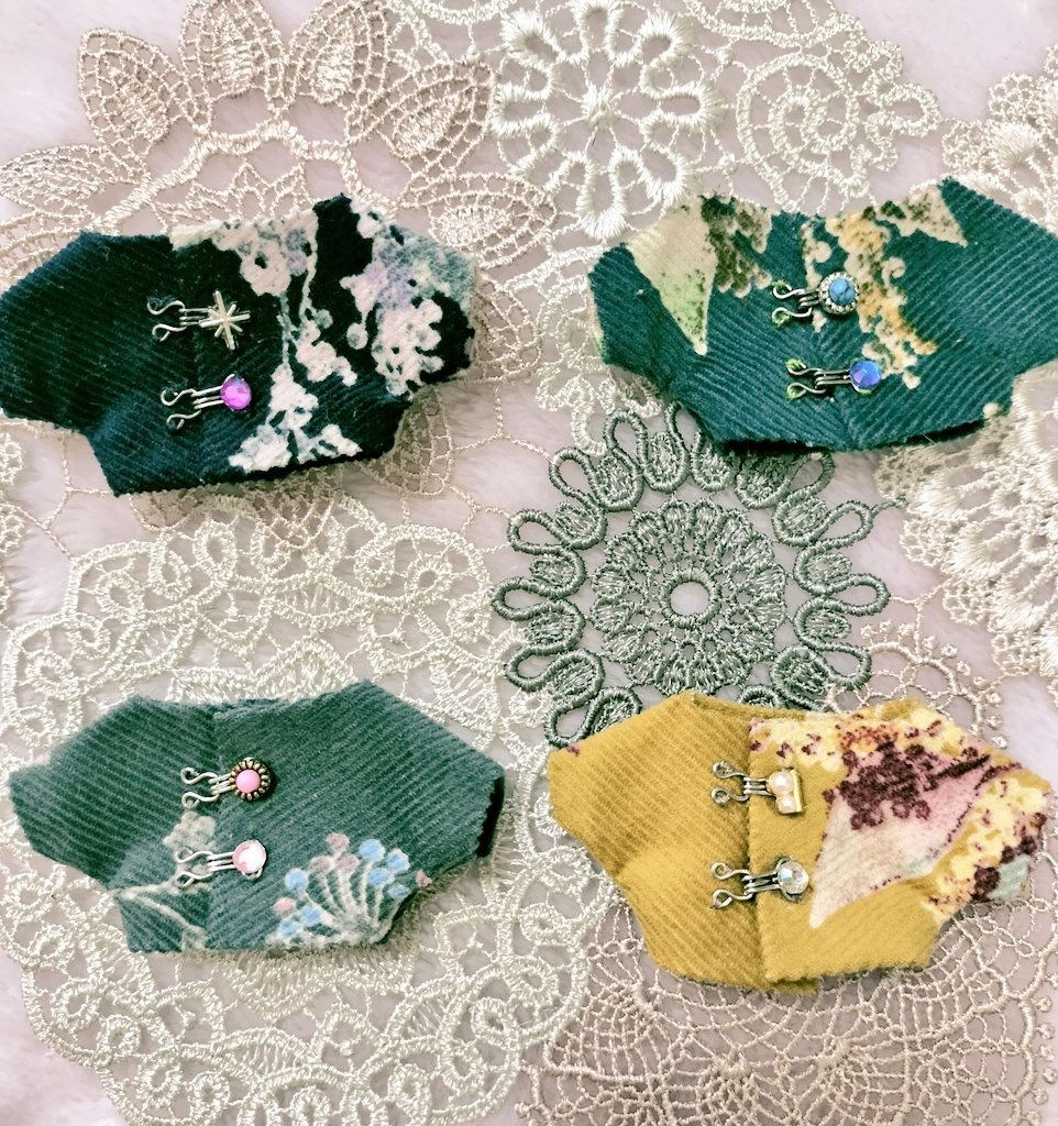 チャイナ風コーデュロイトップス