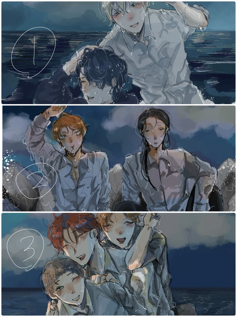 「あと少しだけ」ブロマイド3種