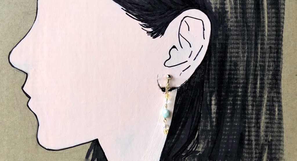 涼風イヤリング