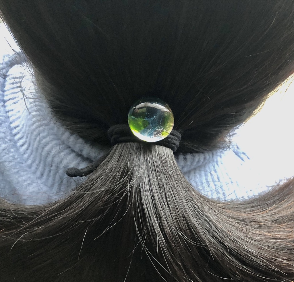 水草と金魚のポニーフック