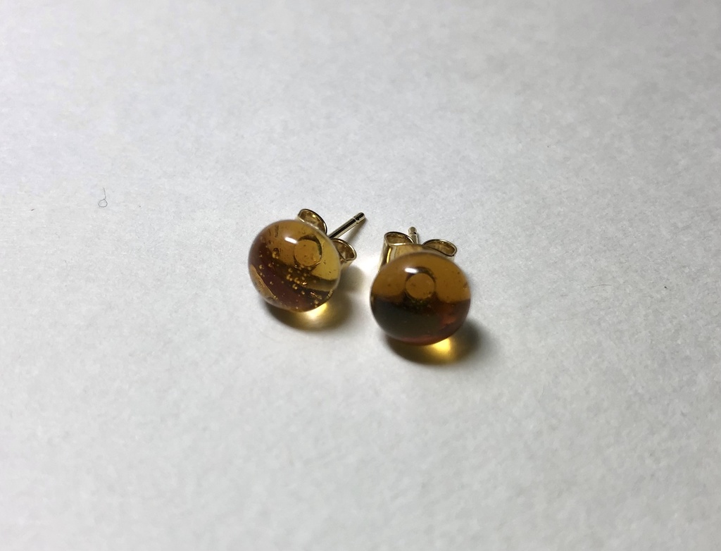 秋色ピアス