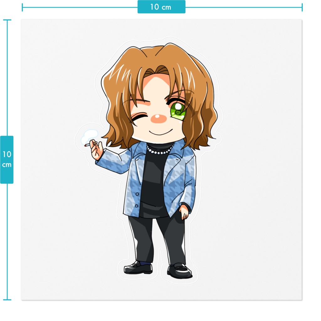 ヨージHBDステッカー