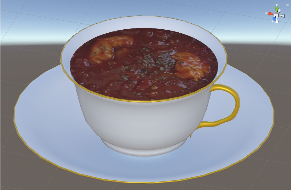 [3Dモデル]カレー
