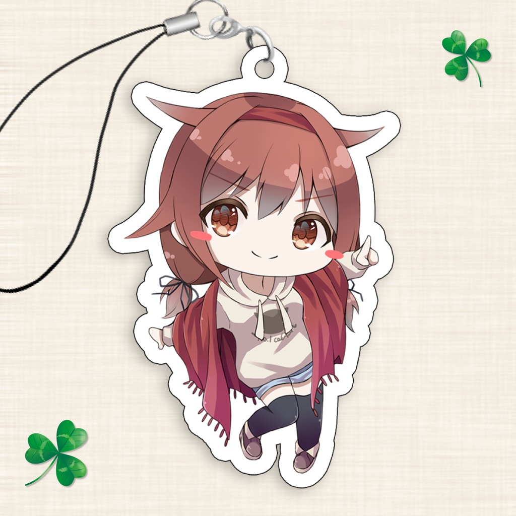 アクリルストラップ【白露】