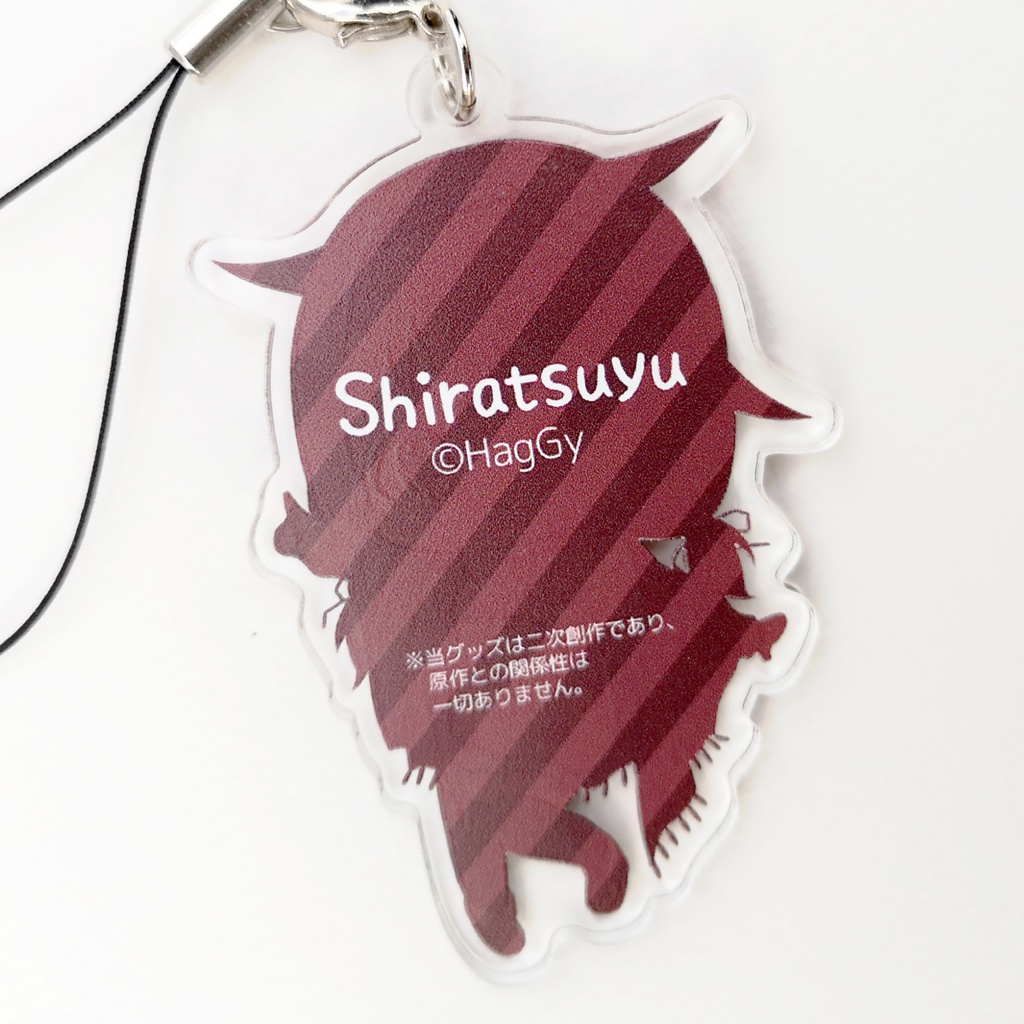 アクリルストラップ【白露】