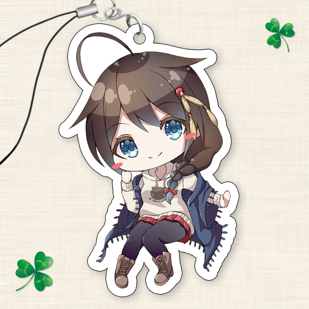 アクリルストラップ【時雨】