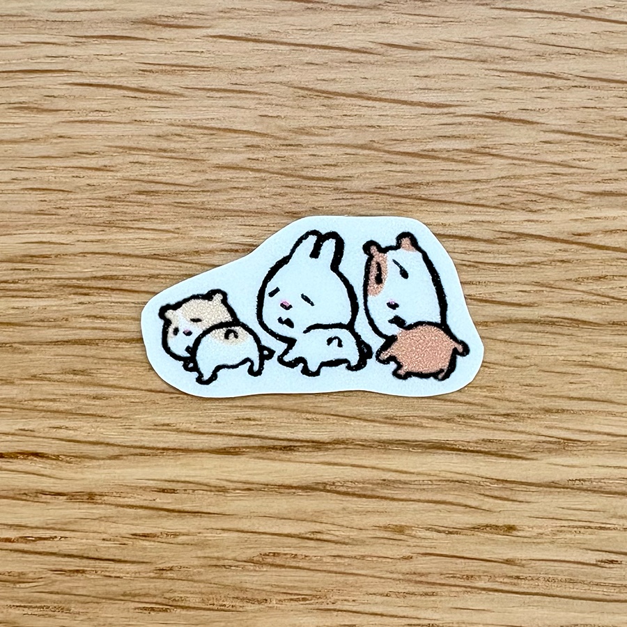 うさハムモルシール しりあいver