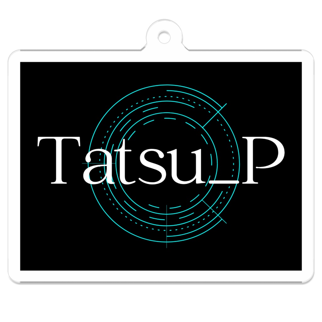 Tatsu_Pロゴ アクリルキーホルダー