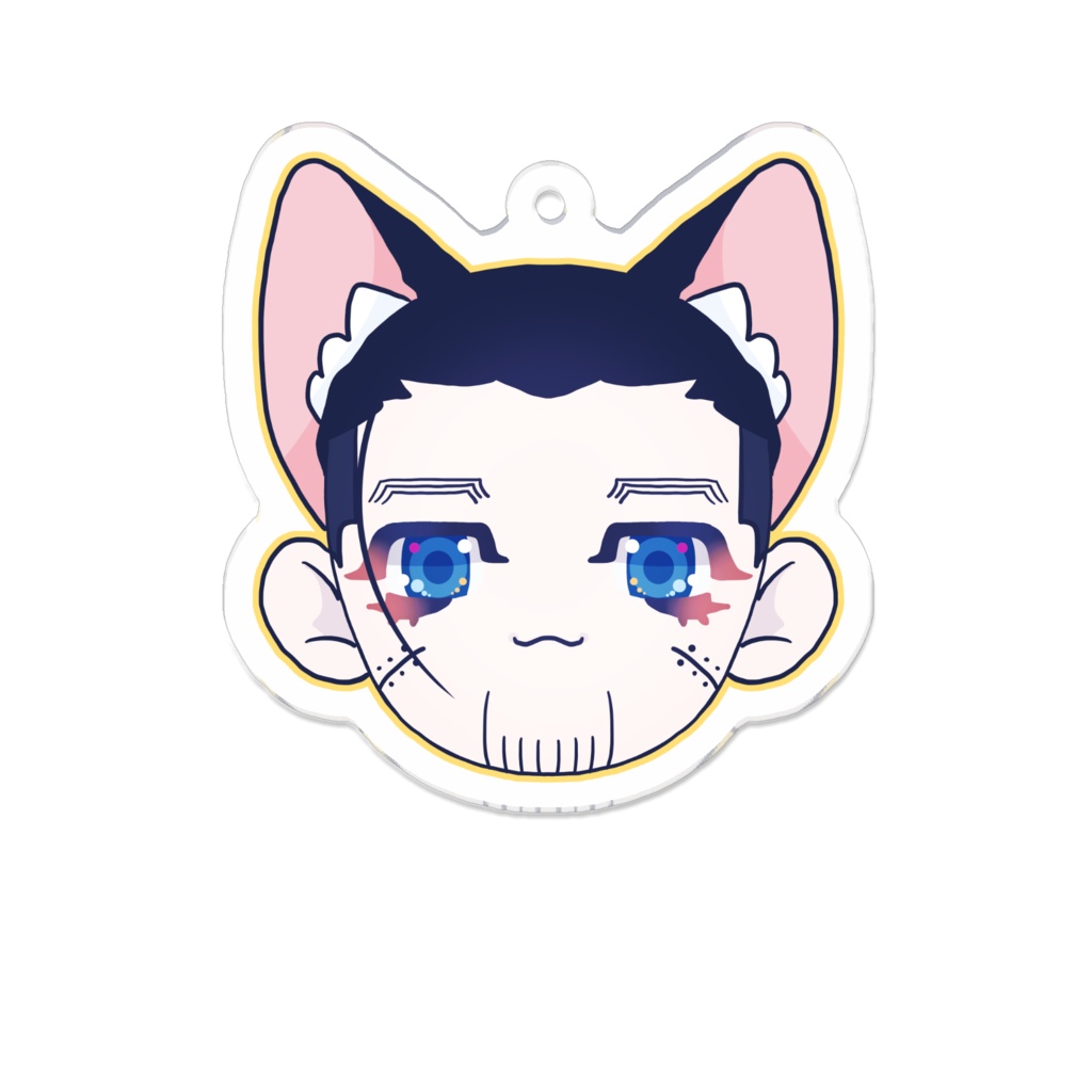 ねこ耳尾形くんアクキー