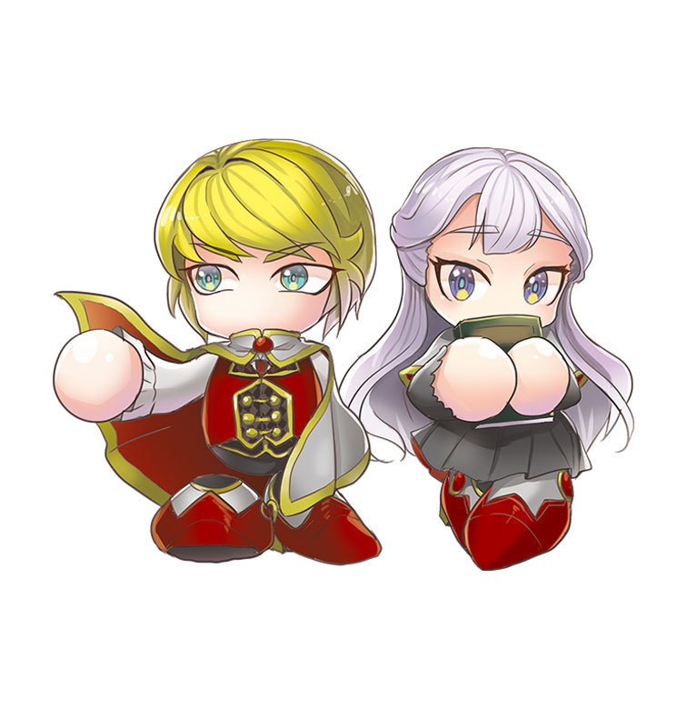 阿麻央真＆久根美亜アクリルスタンドキーホルダー