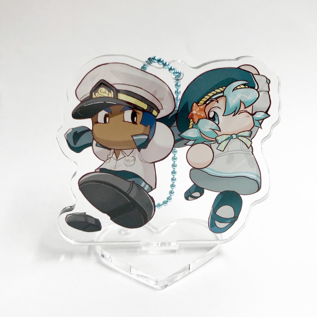 真黒綱寛&倉家凪アクリルスタンドキーホルダー