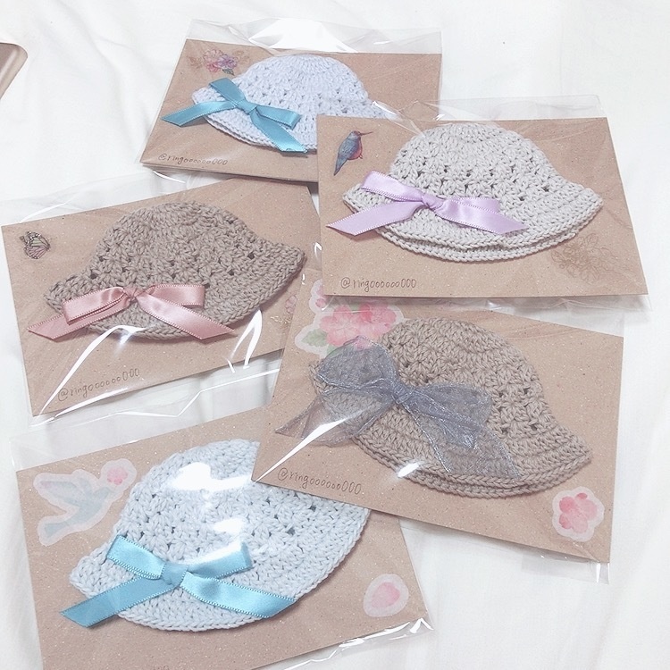 リボンつきハット