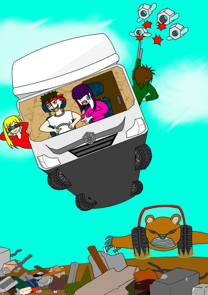 オリジナルTRPG『廃棄世界とスカベンチャー』ルールブック