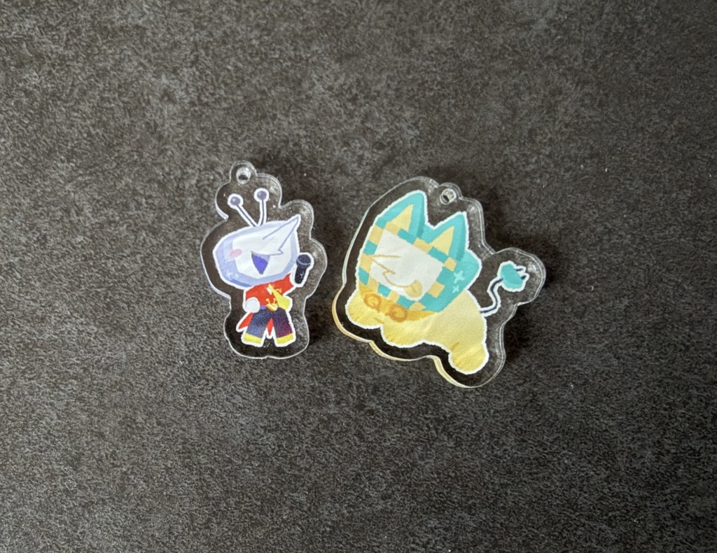 テナ　アクリルチャーム