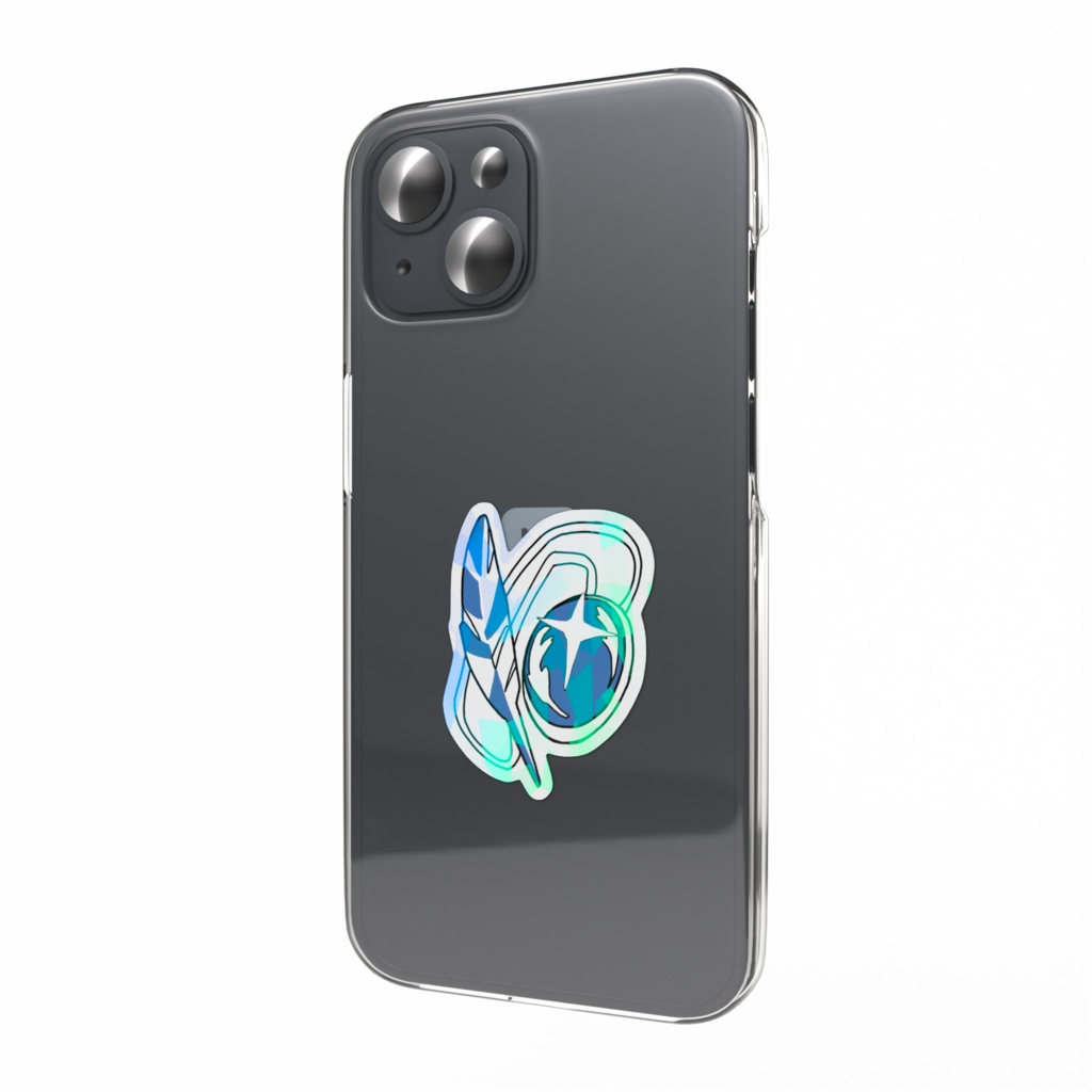 ティコちゃんマークステッカーホロ