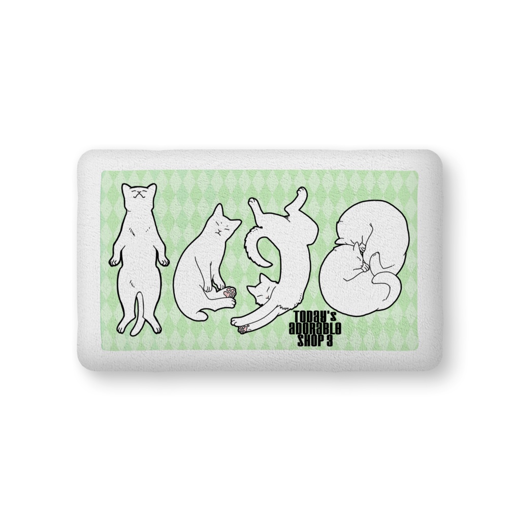 ふかふか「ネコチャン優先席」クッション♥