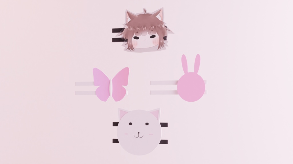 『🏷️GW SALE!』 Cute Hairclip かわいいヘアクリップ