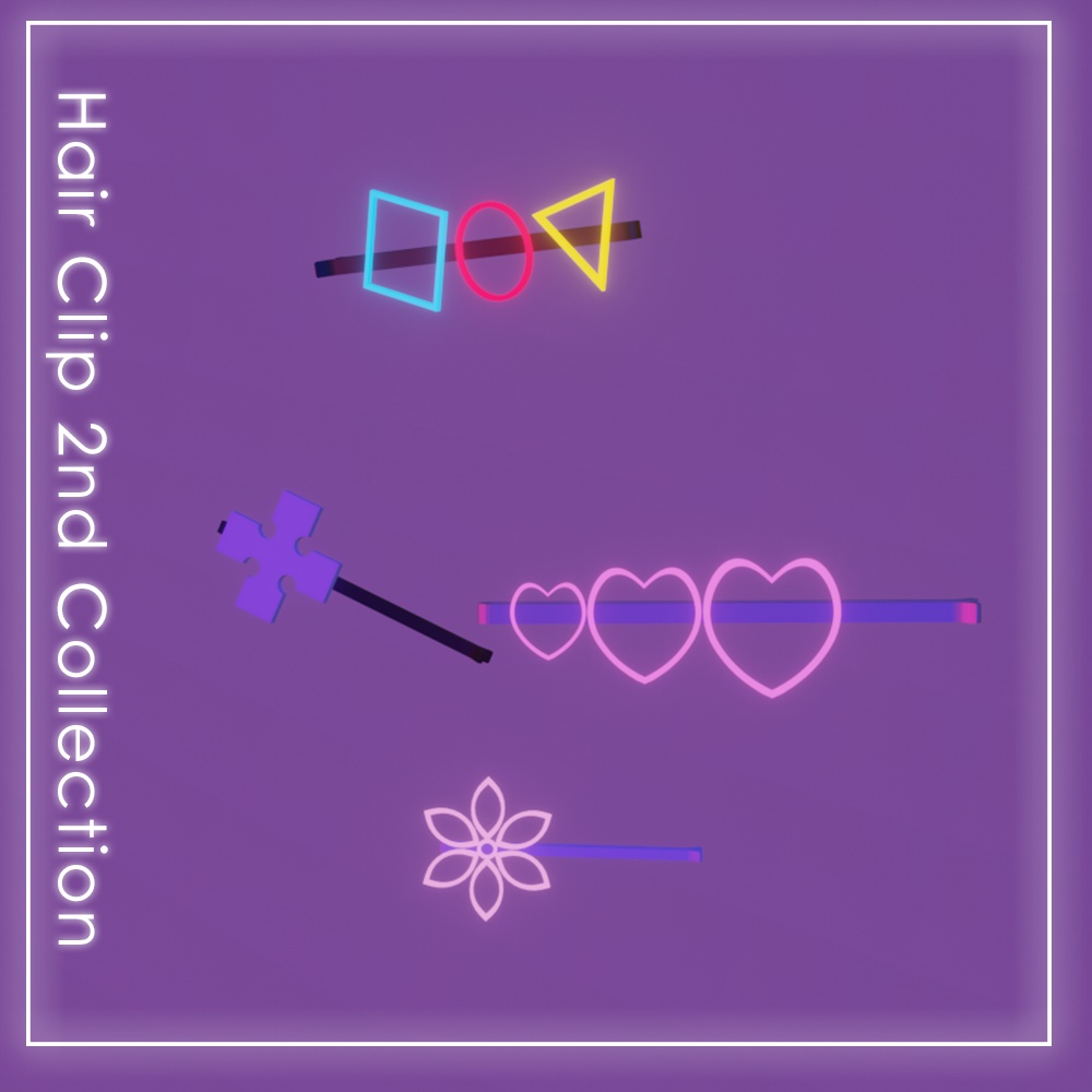 Cute Hairclip 2nd Collection かわいいヘアクリップ