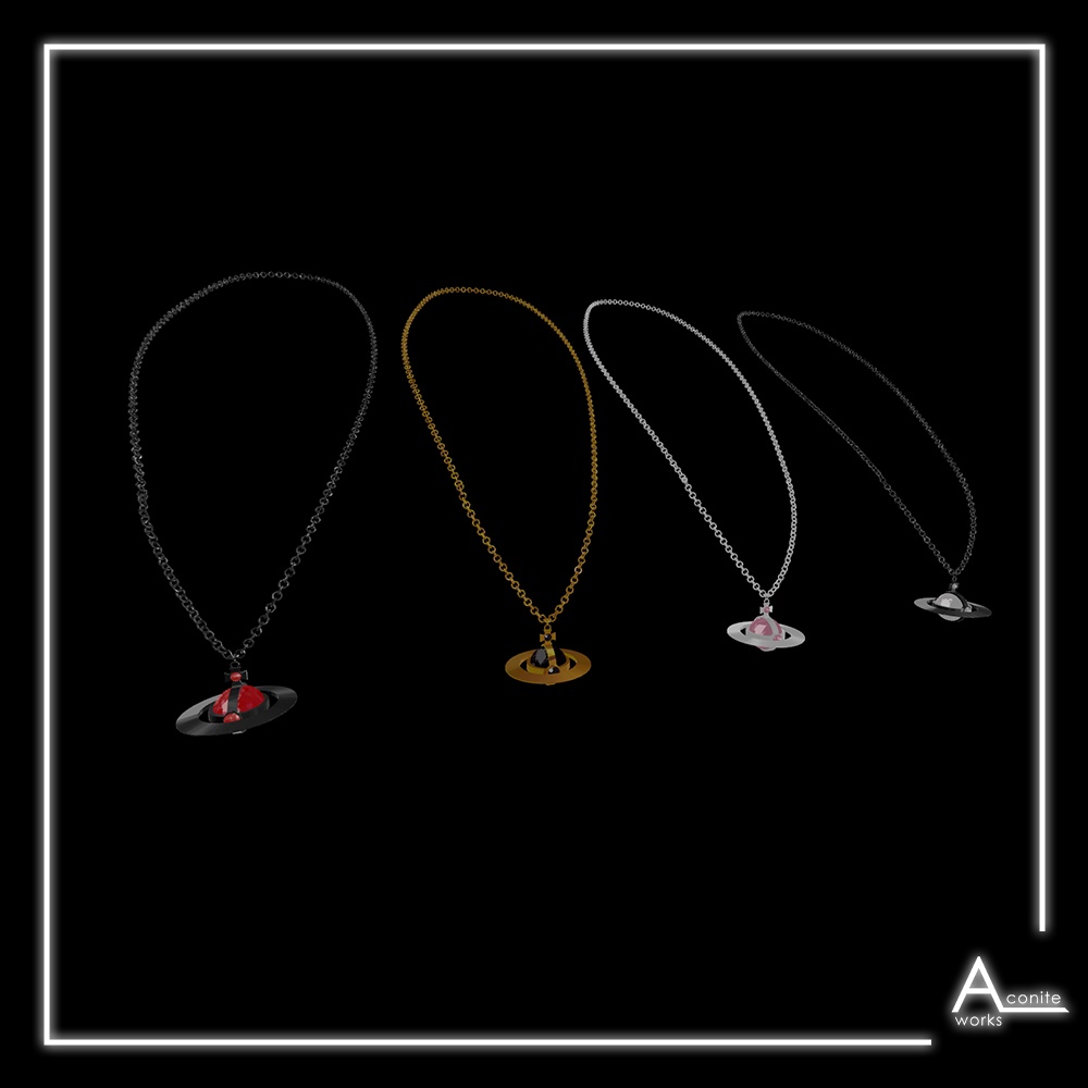 『🏷️GW SALE!』Saturn Necklace 土星のネックレス