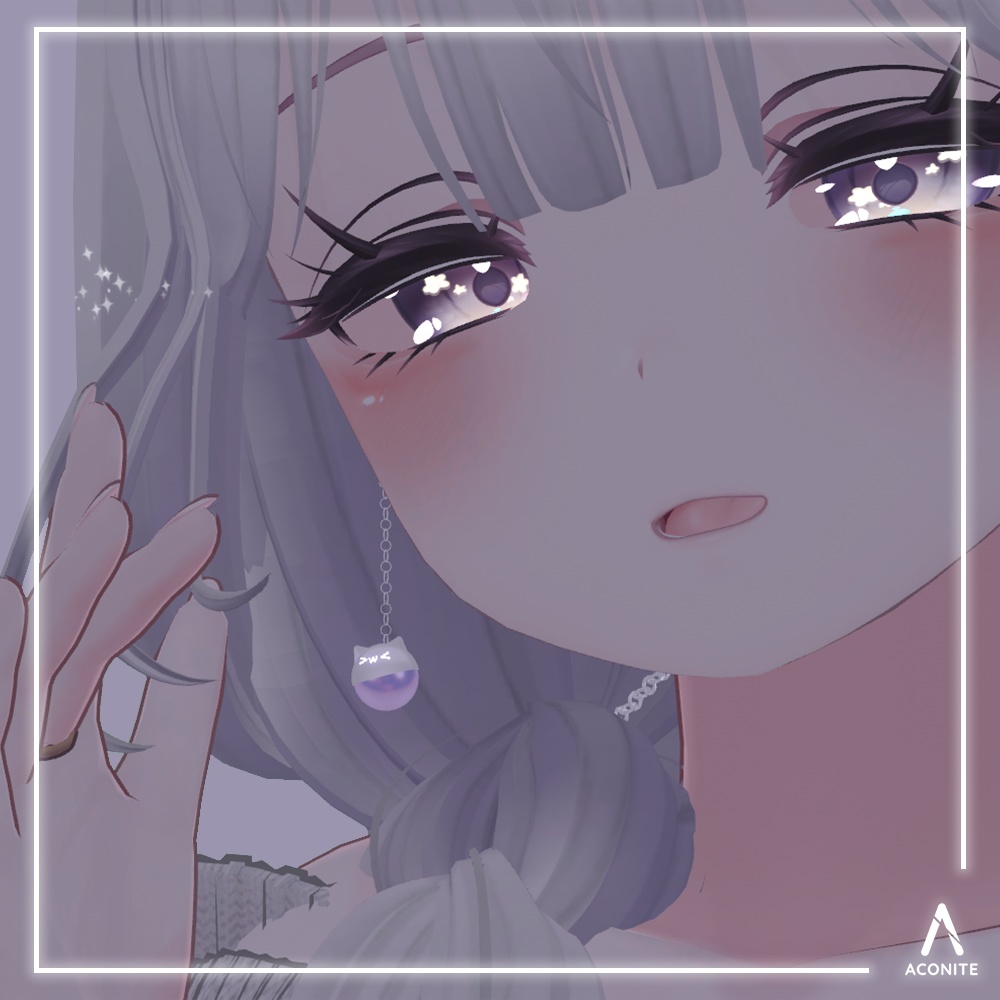 『🏷️GW SALE!』Cat Earring 猫イヤリング (PB)