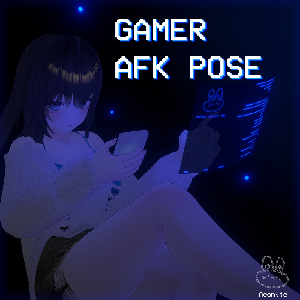 [Animation]Gamer AFK Pose