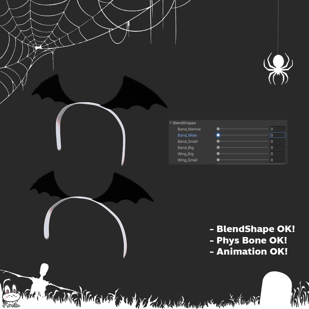 『🏷️GW SALE!』Halloween Accessories ハロウィンアクセサリー (PB)