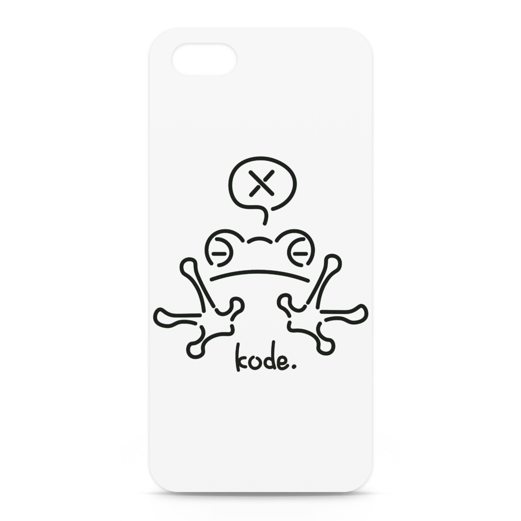 バツかえるiPhoneケース