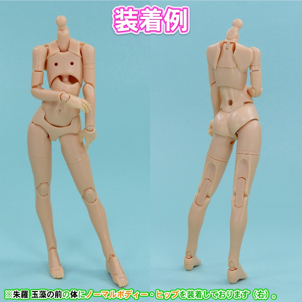 1/10メガミ系 ボディー&ヒップ(初期朱羅タイプ対応) SPセット(スキンD相当)