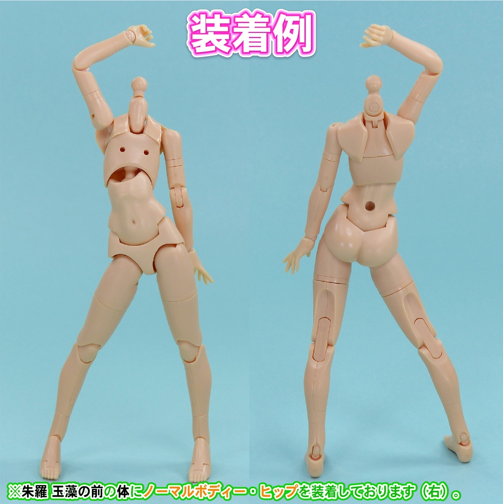 1/10メガミ系 ボディー&ヒップ(初期朱羅タイプ対応) SPセット(スキンD相当)